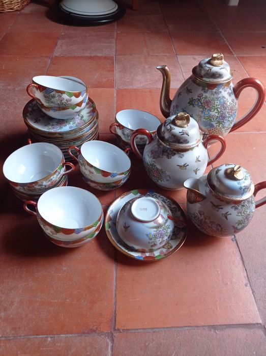 Serviço de chá porcelana