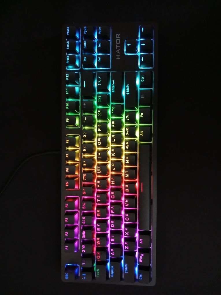 Продам клавіатуру Hator Rockfall Mecha TKL 2
