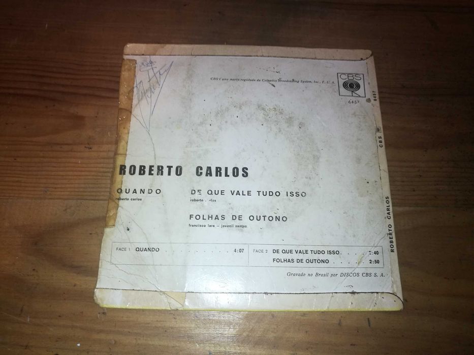 ROBERTO CARLOS - Em Ritmo de Aventura SINGLE