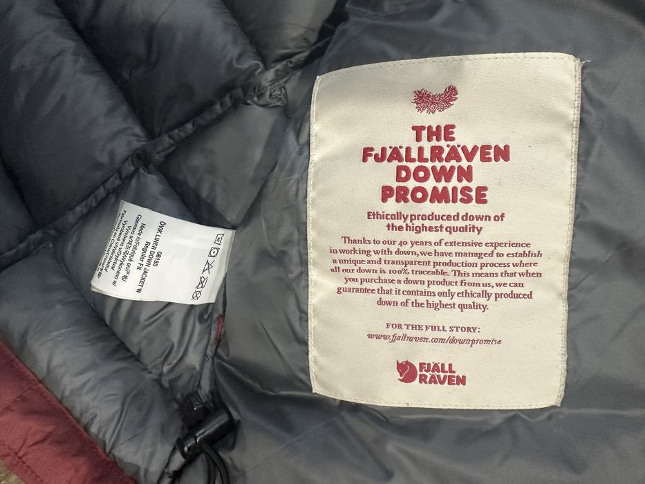 Куртка пуховик fjallraven (торг)