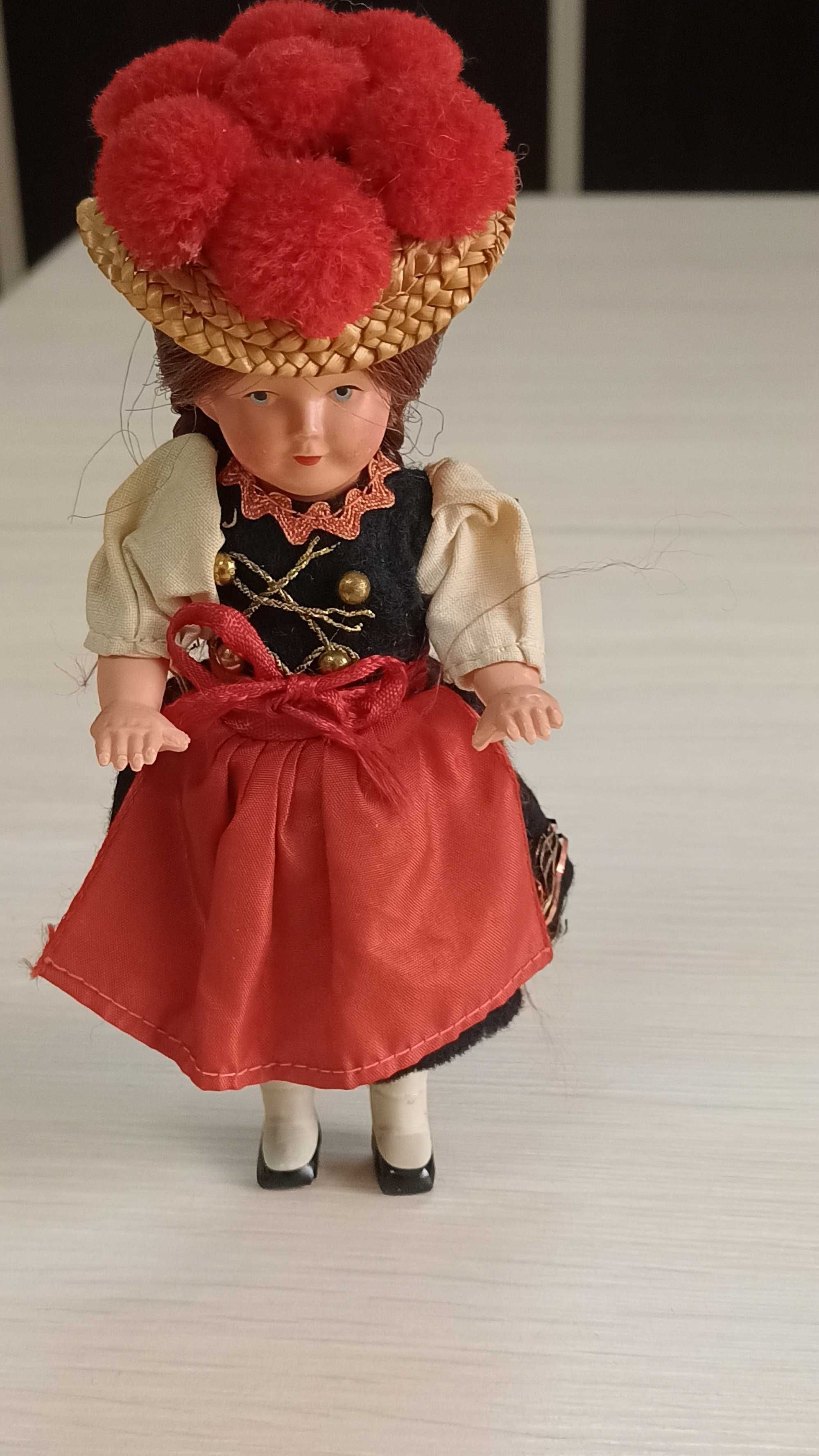 Kolekcjonerska stara lalka z celuloidu Schilfkrote żółwik.  Vintage.