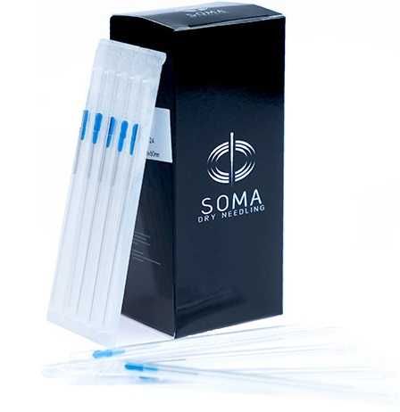 Igły do akupunktury do sucha igła SOMA 100szt z prowadnicą 0,30x40mm