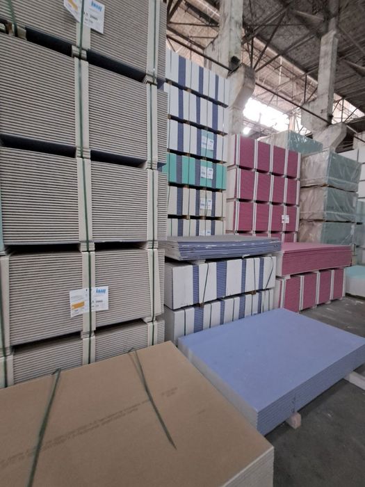 гіпсокартон кнауф, ГКЛ Knauf стіновий, стельовий, вологостійкий ОПТ