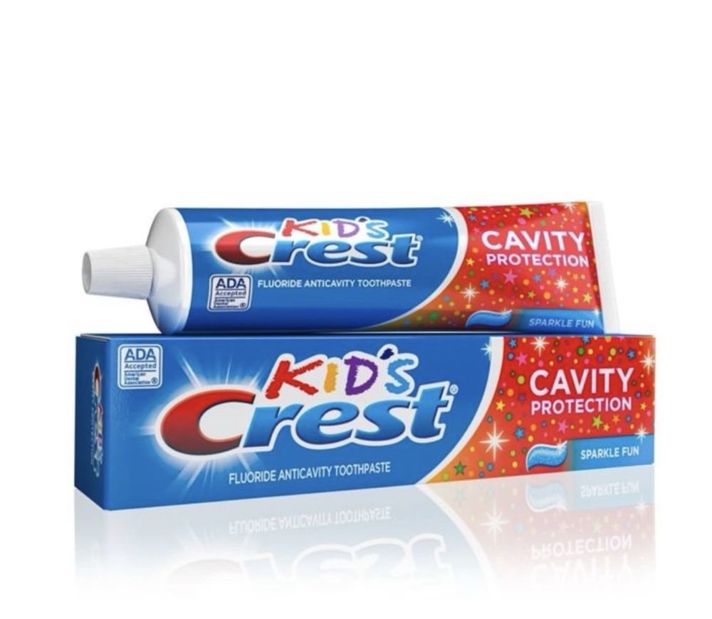 Дитяча зубна паста Kid's Crest Protection Sparkle Fun Крист