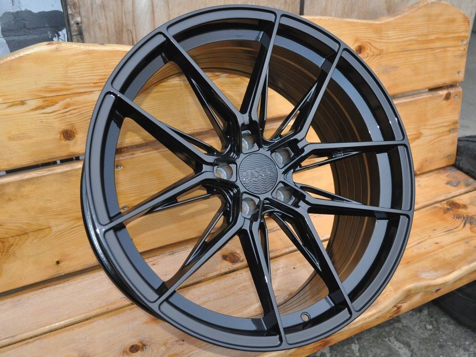 Czarne felgi HAXER R22 5x115 Dodge Charger Challenger SRT