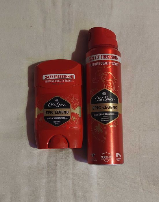 Zestaw Old Spice Epic Legend - dezodorant w sztyfcie i sprayu