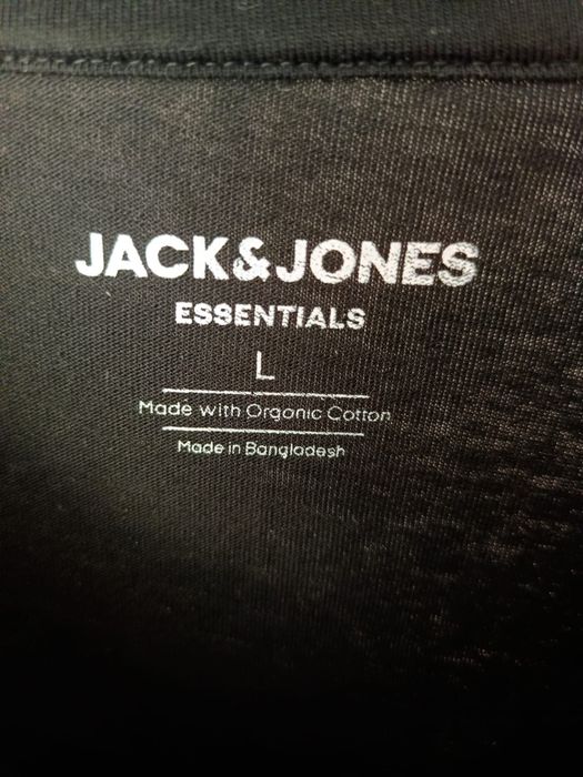 T-shirt męski Jack&Jones,czarny.