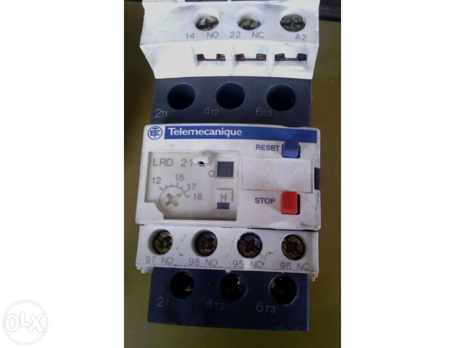 Contactor telemecanique Schneider LC1 D18 , LC1 D25, LP1, CDA