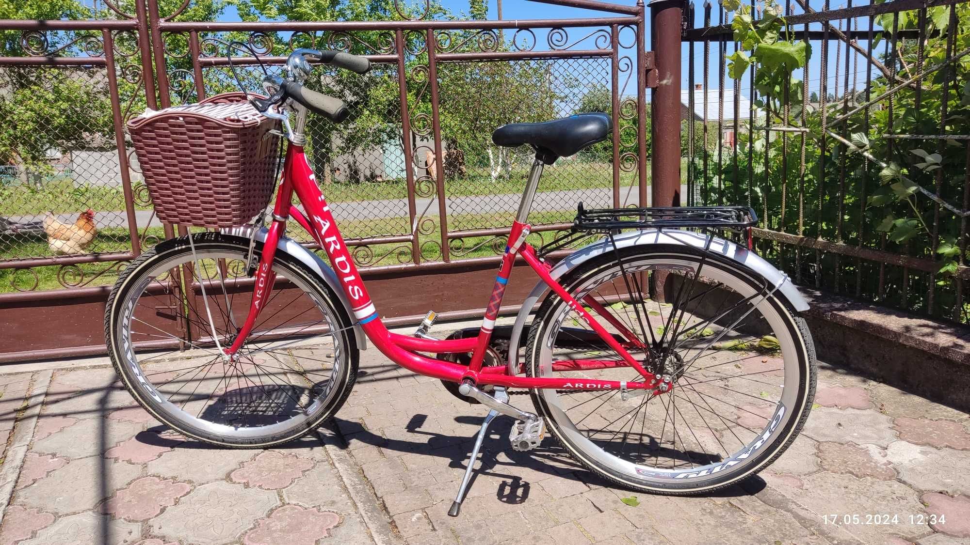Велосипед Ardis Lido 26" 16,5" червоний