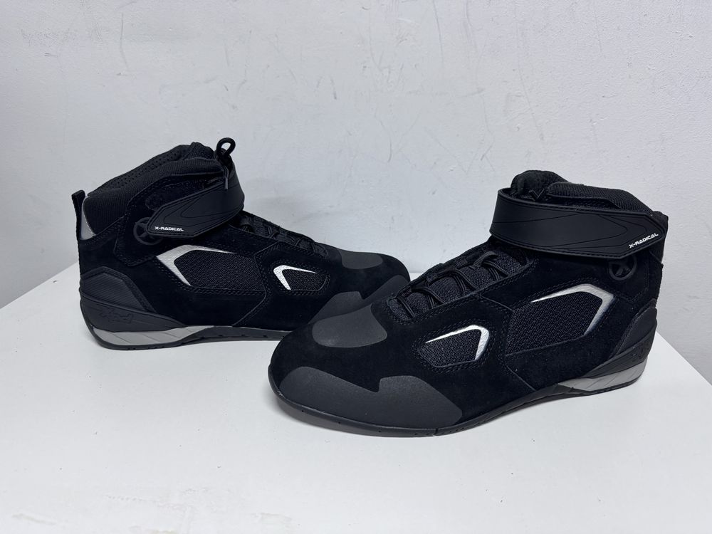 Buty motocyklowe  XPD X-RADICAL 44 BLACK/GREY czarny szary