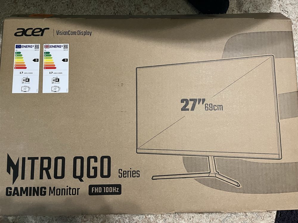 Продаю монитор acer 100hz