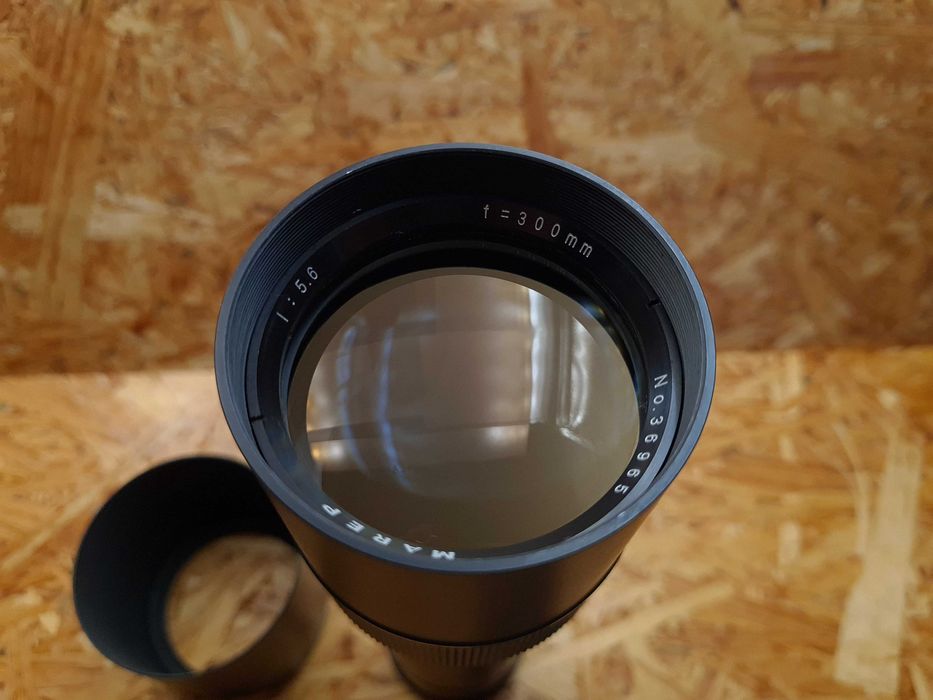 Obiektyw MAREP 300mm 5.6 Płynna przysłona m42  GWARANCJA