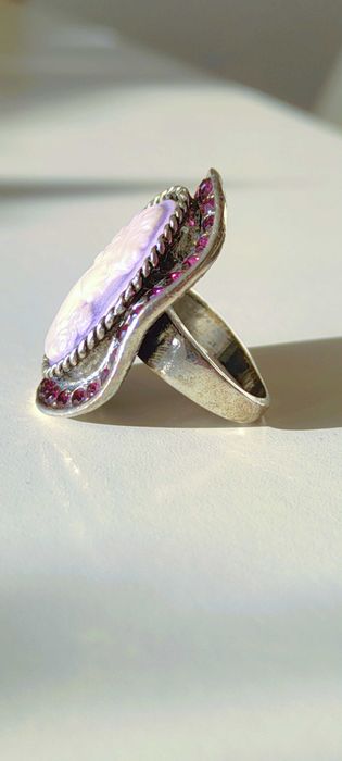 Камея . бижутерия.кольцо, брошь.