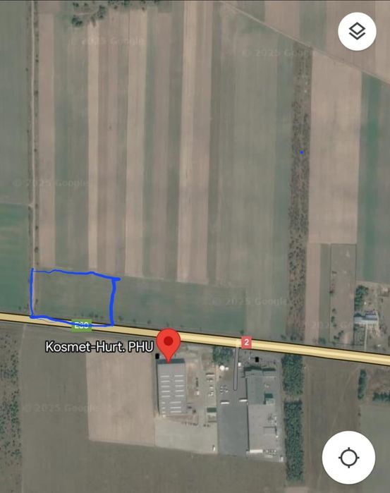 Działka Woskrzenice Duże