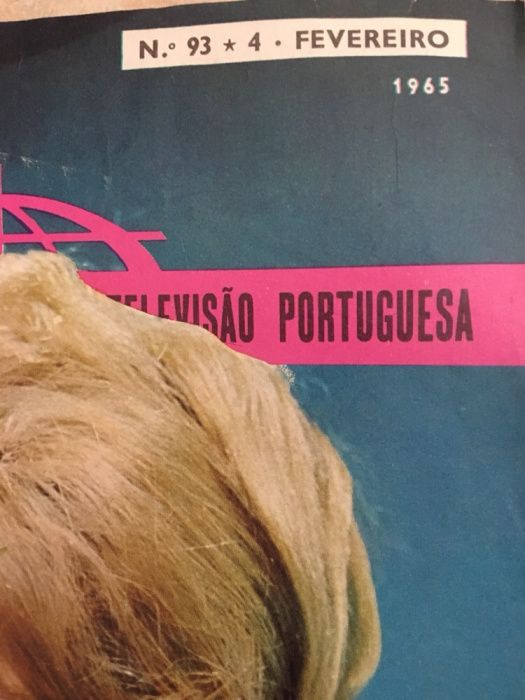 Edições revista TV semanal Radiotelevisão Portuguesa 1965