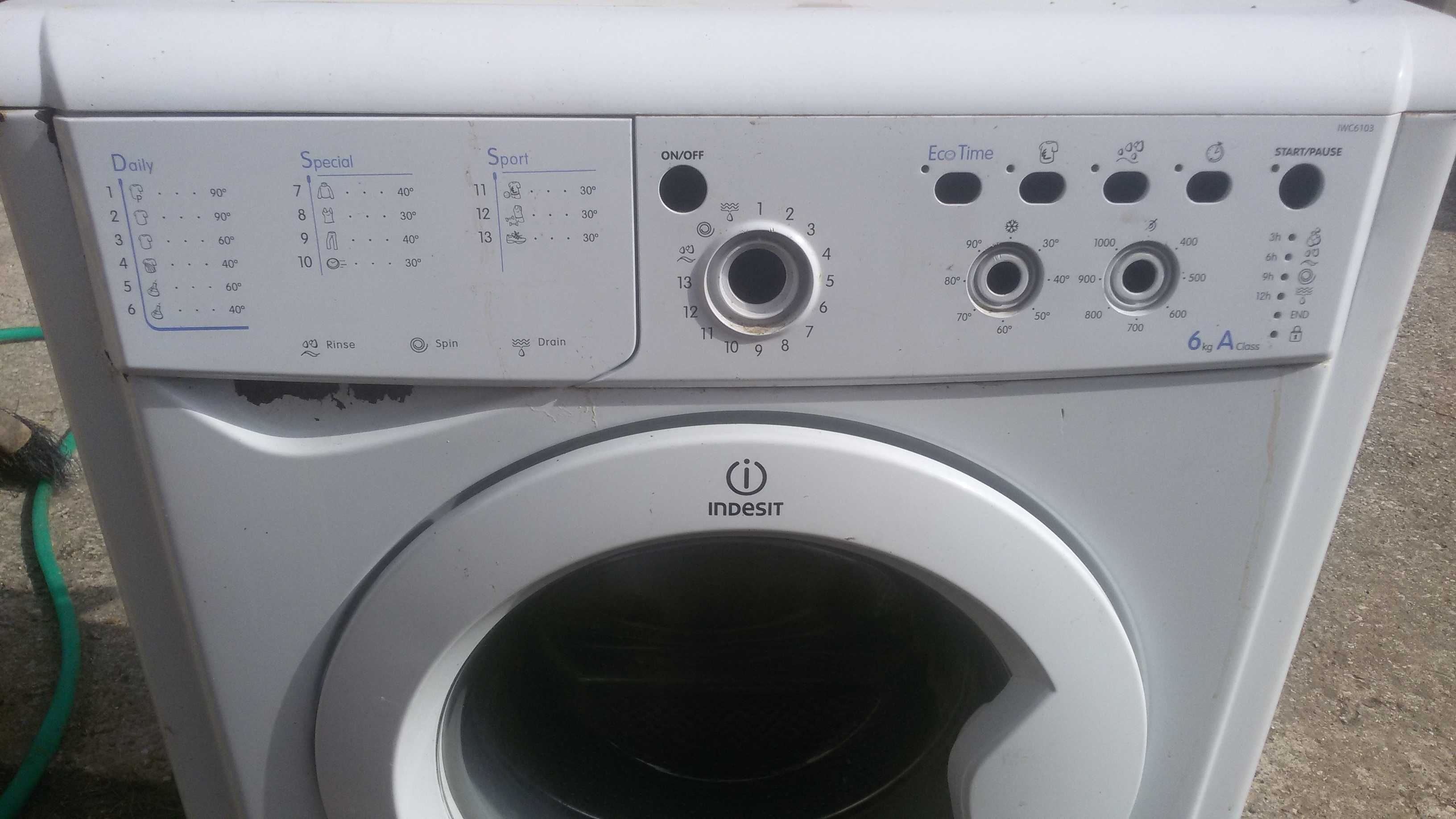 плата управления стиральной машины индезит INDESIT IWC6103