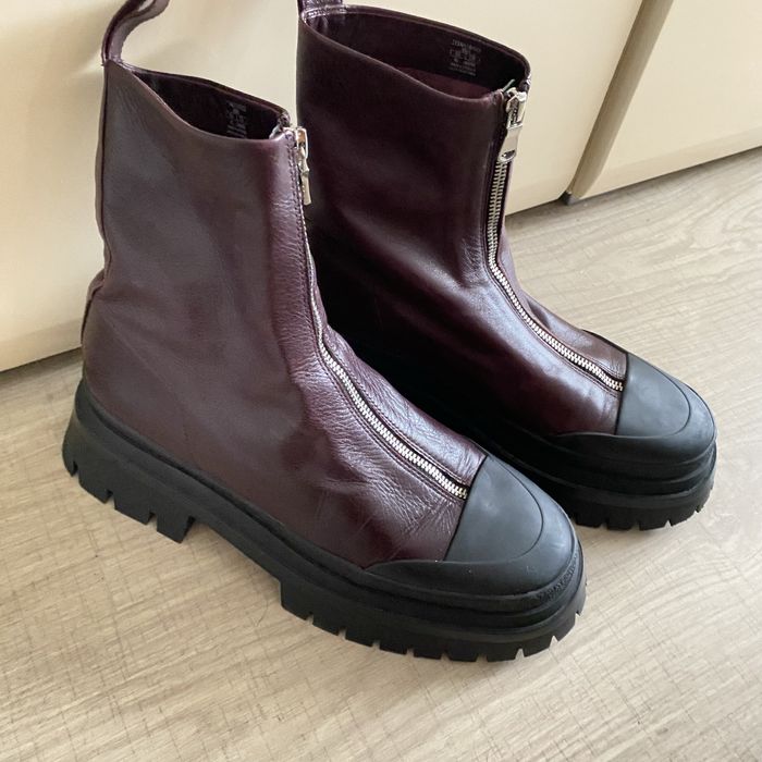 Черевики Zara натуральна шкіра