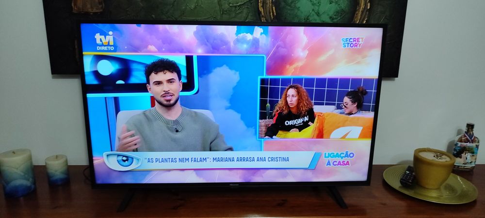 Smart TV hisense 4k 43 polegadas