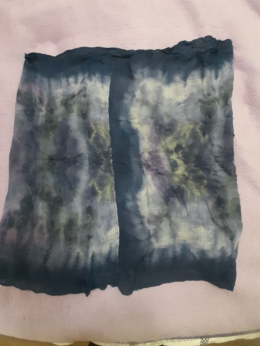 Szalik/ Komin atramentowo- fioletowy. Unisex