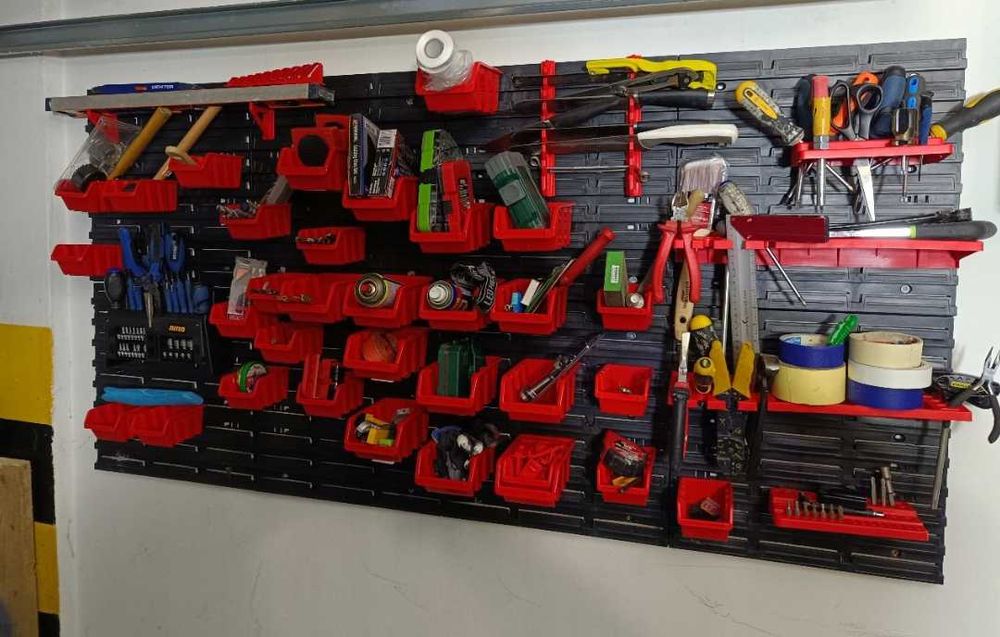 Органайзер панель для інструментів 115х39см дошка 7 контейнерів