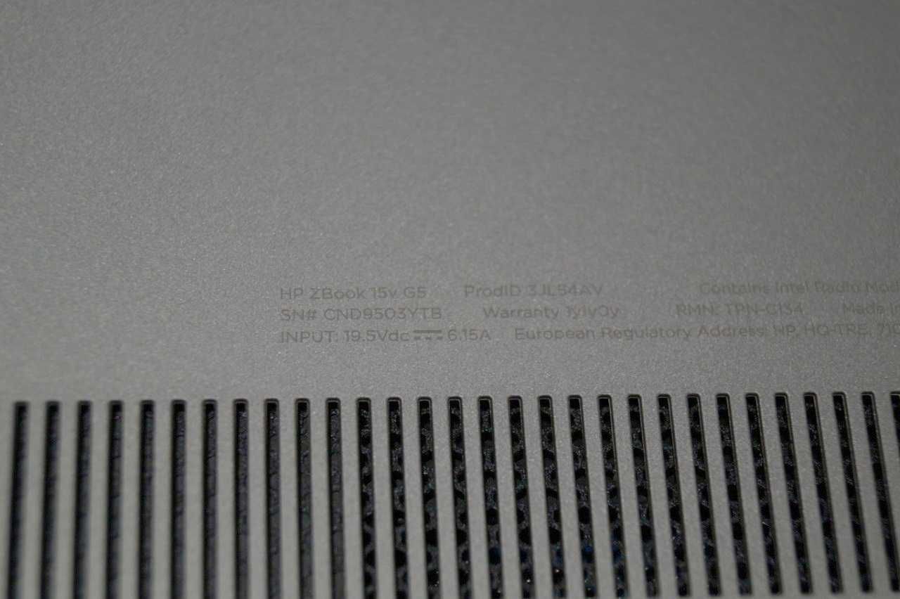 Робоча станція HP Zbook (IPS/Core i5-8300H/RAM 16ГБ/SSD 500ГБ)TVOYO