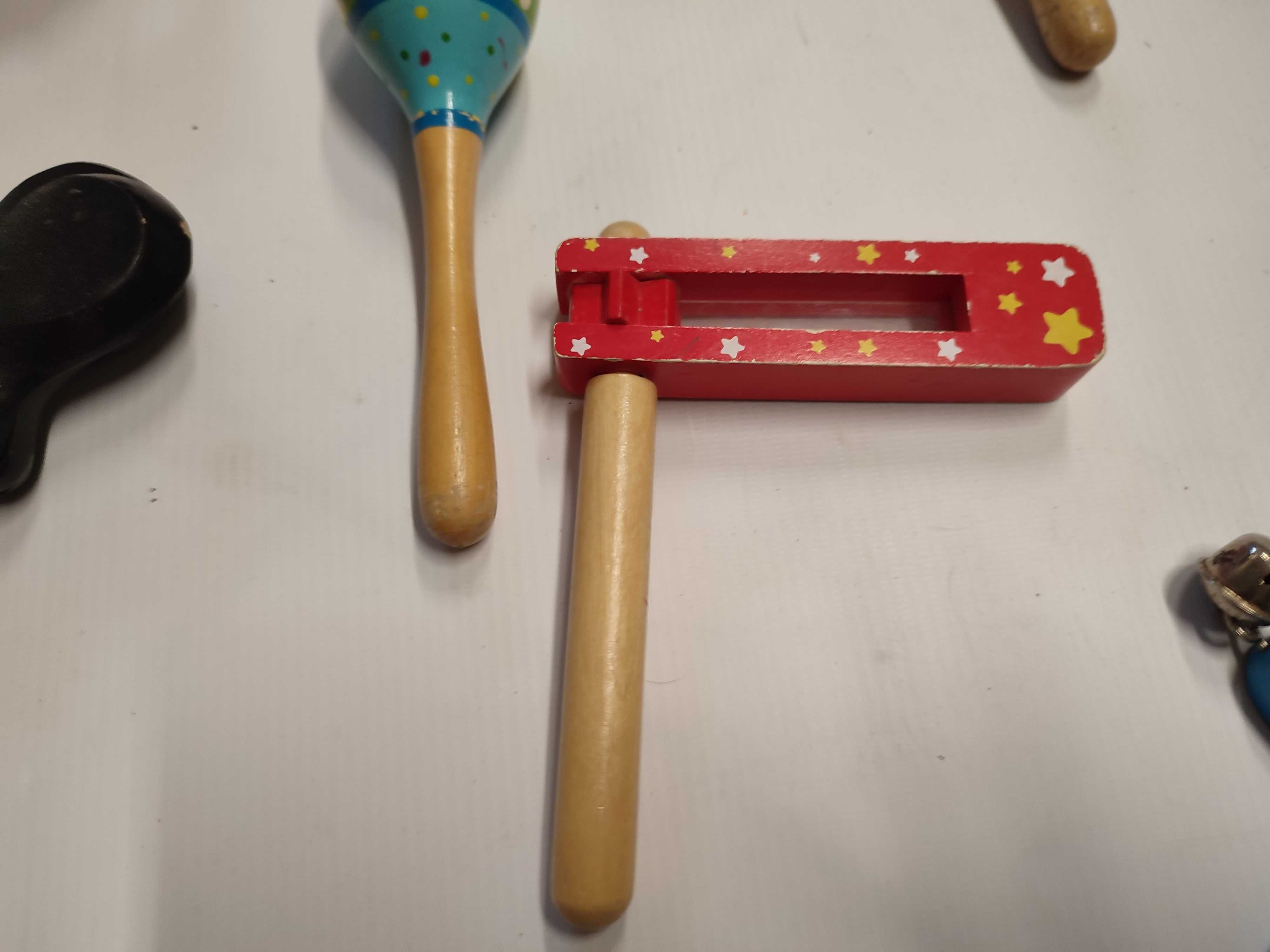 Drewniane instrumenty dla dzieci - zestaw