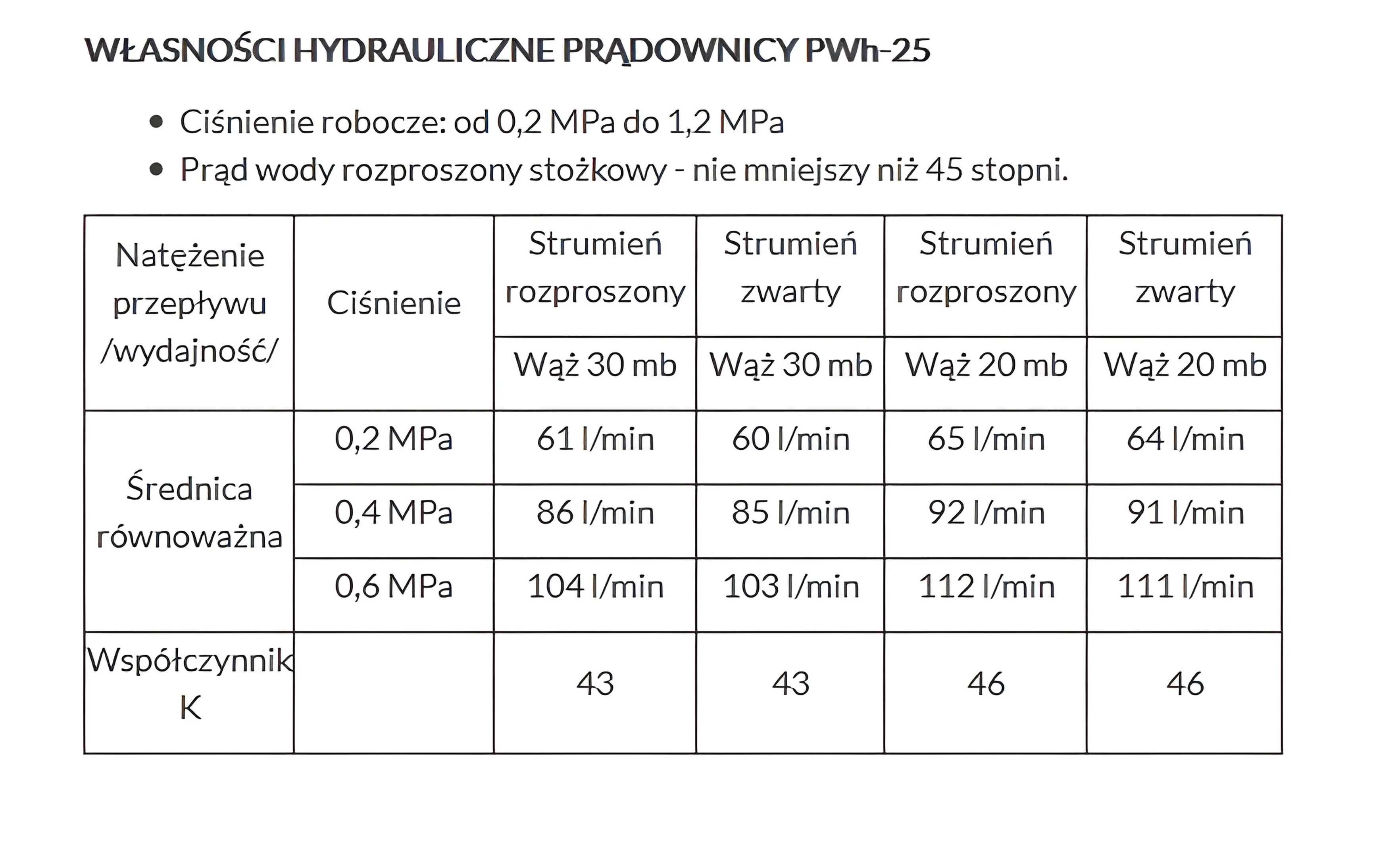 Prądownica hydrantowa z regulacja strumienia 25mm 1" działko do wody