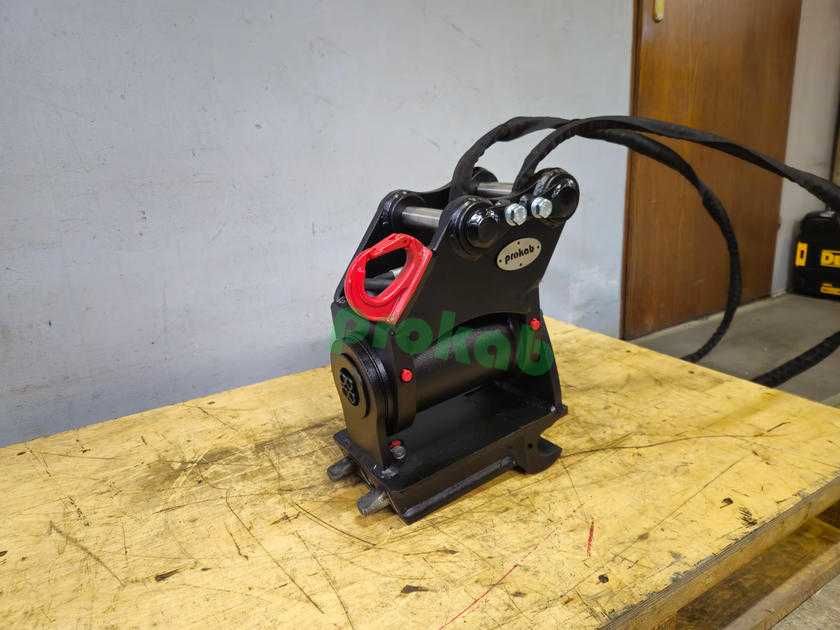 Szybkozłącze wychylne minikoparki MS 01 Cat Bobcat JCB Yanmar Volvo