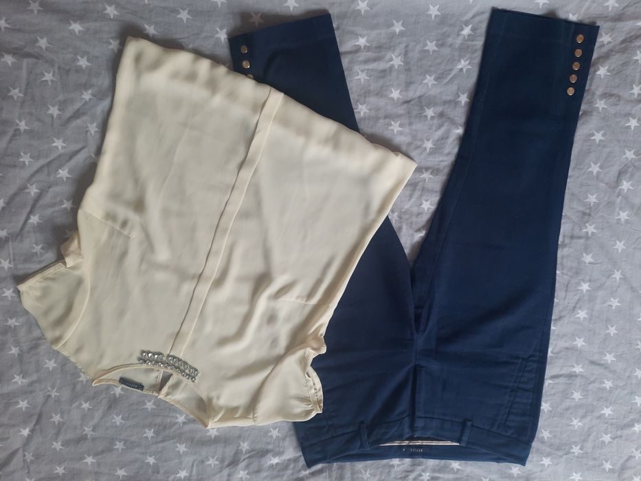 MOHITO zestaw bluzka + spodnie rozm. M/38