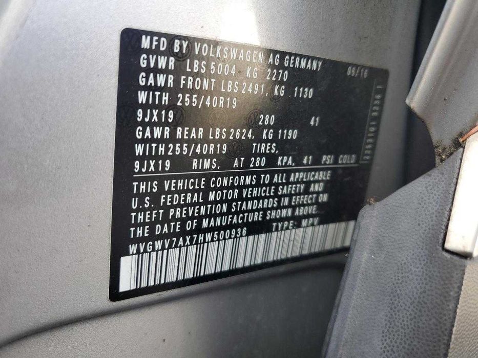 2017 Volkswagen Tiguan SEL