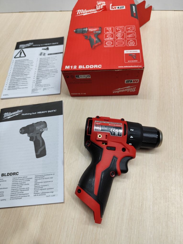 Milwaukee M12 BLDDRC/ Мілвоке оригінал безщітковий щур/