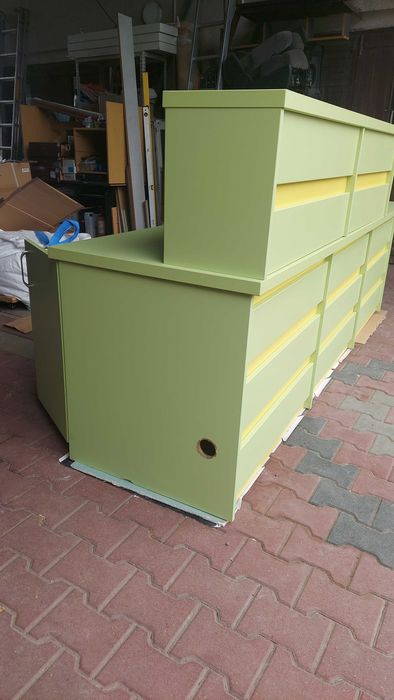 Biurko, Lada sklepowa, zabudowa, wyposażenie sklepu 260cm