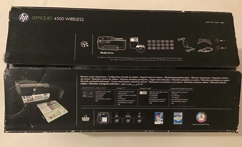 Hp Office jet 4500 wireless