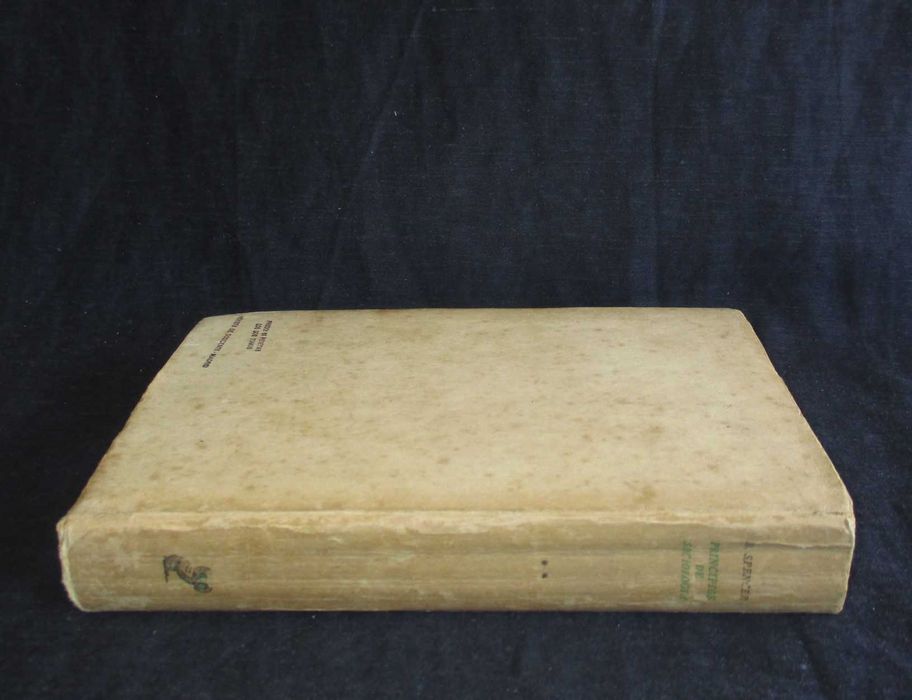 Livro Abreviatura de Princípios de Sociologia H. Spencer II