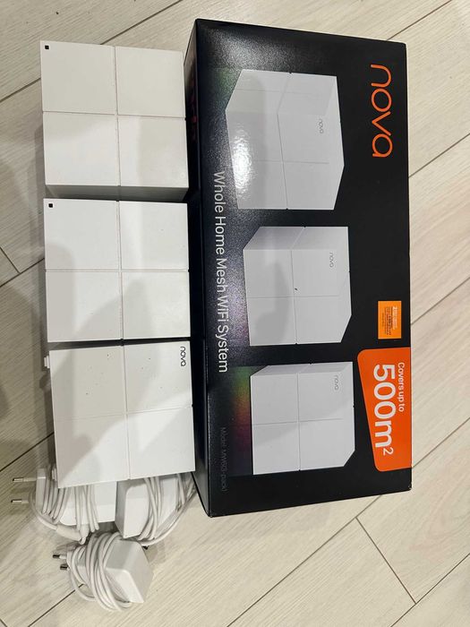 Маршрутизатор Tenda Nova MW6 (3-pack) MESH система WiFi5 1 Гбіт/с