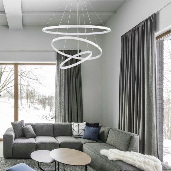 Lampa Orginal Italy Design RINGS LED 90W inne Włoskie Realuz