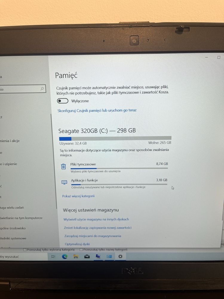Pancerny Laptop Dell Latitude e6540: 15 cali, 12GB RAM, dysk 300GB