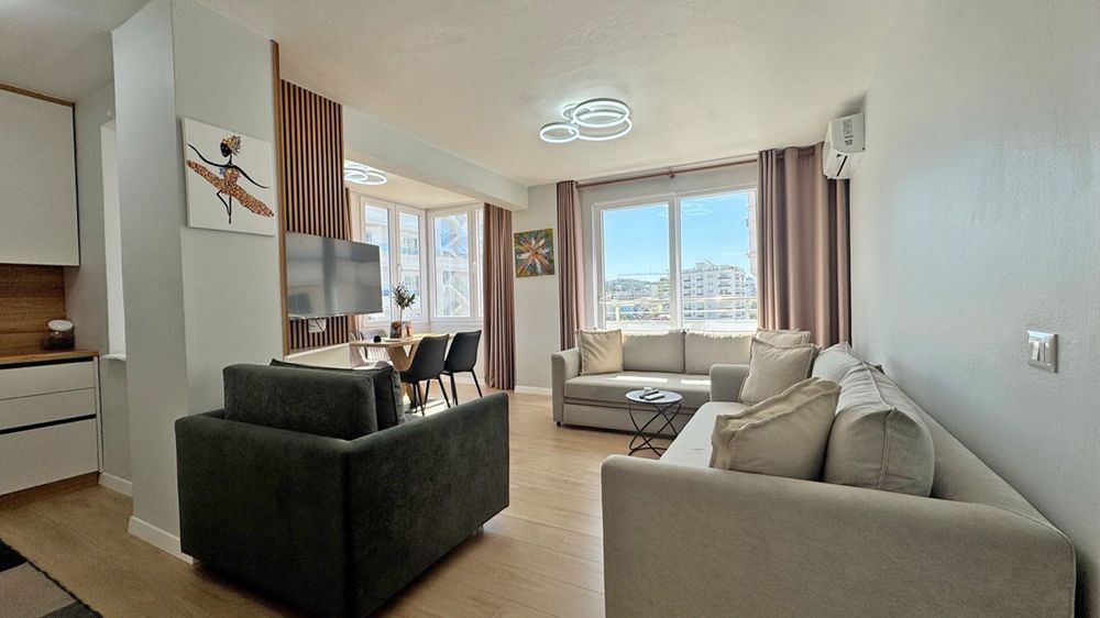 Apartament w Albanii, Durres, Golem - 2 pokoje. Wysoki standard