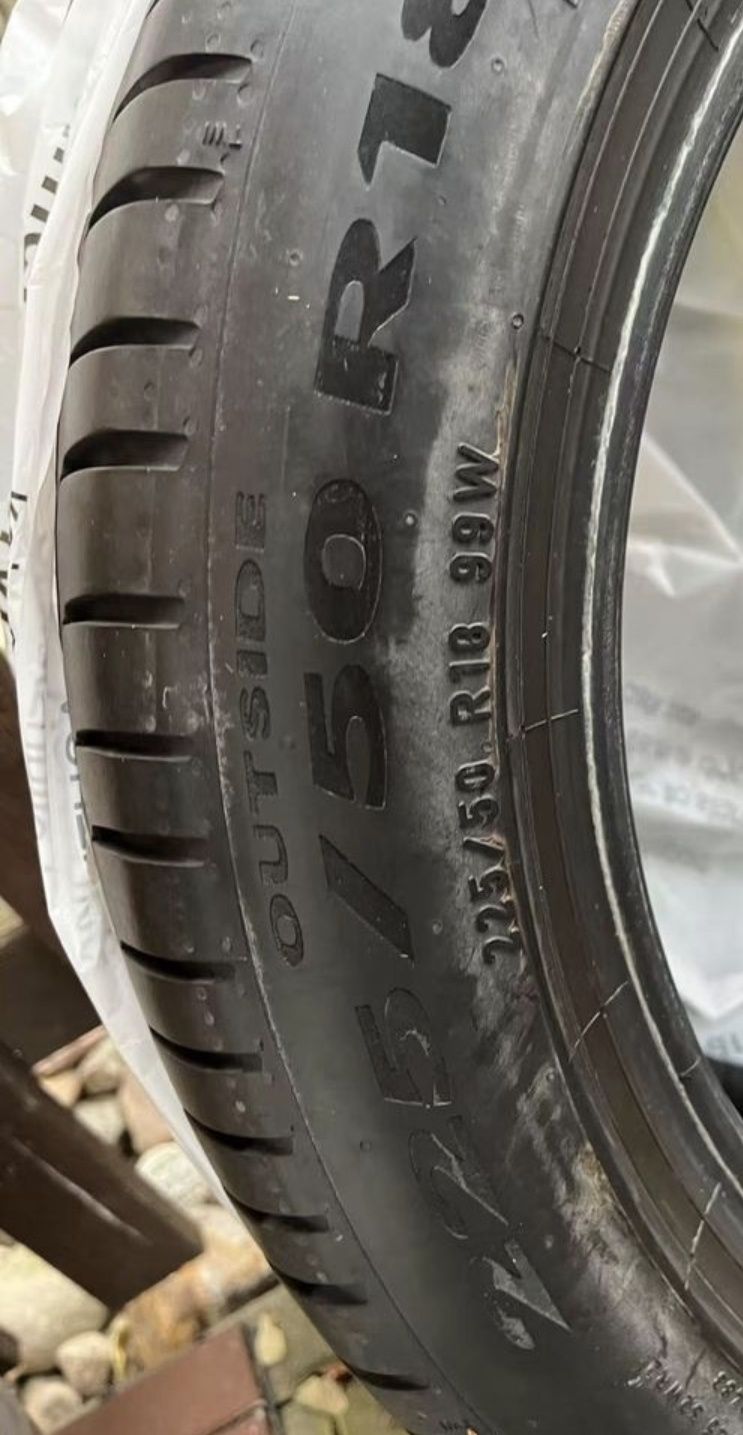 1000km 4x 18 2023r Pirelli P7 Cinturato 225/50/18 99W RSC XL