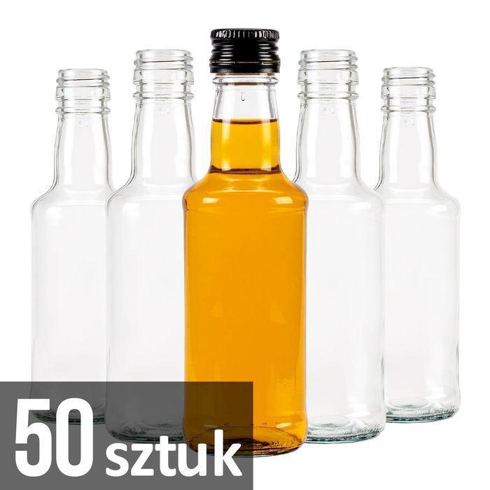 50x butelka MONOPOLOWA 200 ml na wesele wódkę sok z zakrętką