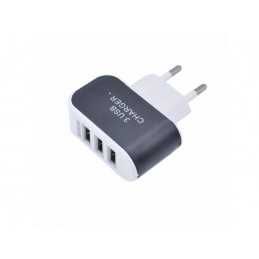 3 x ŁADOWARKA USB 3A Szybka Przenośna ŁADOWARKA Podróżna WTYCZKA