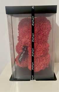 Rose teddy, miś różany 25cm, prezent walentynki dzień kobiet