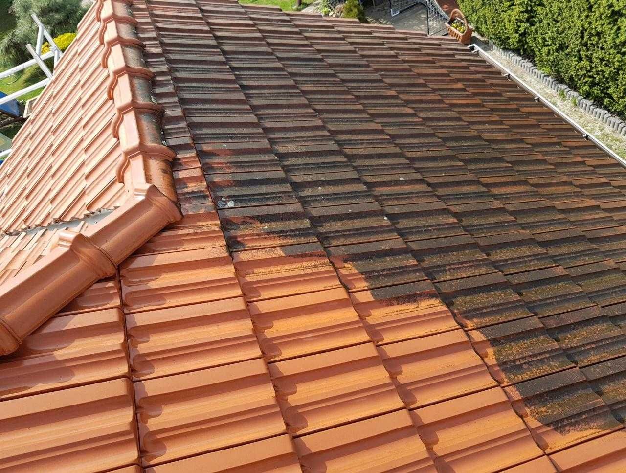 Malowanie mycie Dachów pokryć dachowych WYCENA GRATIS