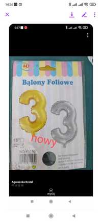 Balony urodzinowe