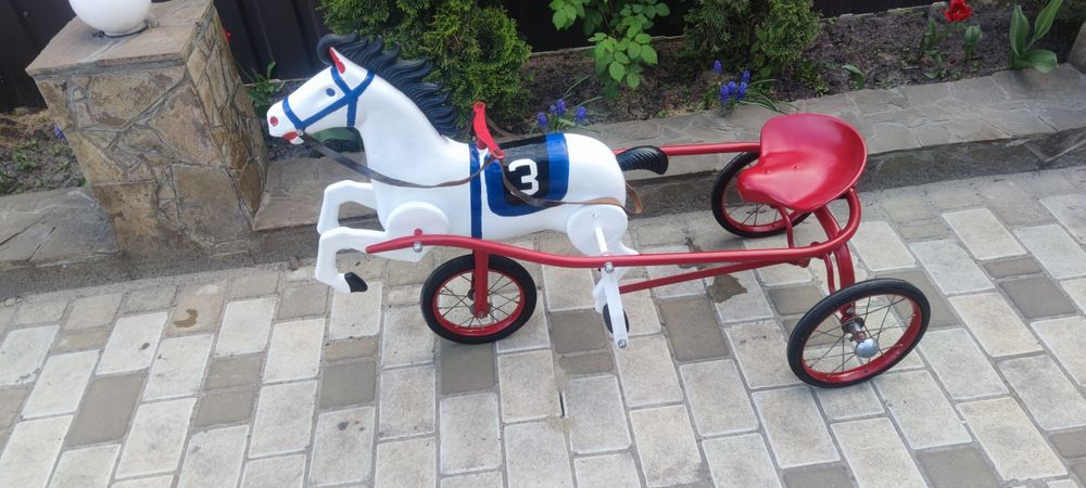 Детский велосипед Конь педальный СССР
