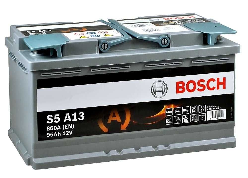 Bosch S5 AGM Start/Stop (S5A13) 6СТ-95Ah R+ 850A