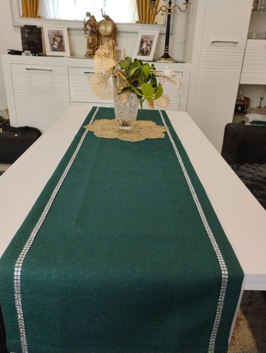 Butelkowa zieleń bieżnik Glamour 180/40