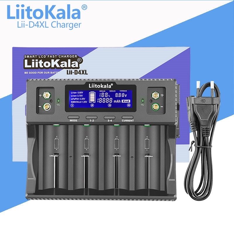 LiitoKala Lii-D4XL универсальное 4х канальное устройство