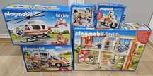 Playmobil City Life zestaw: 6657 + 6685 + 6686 + 6662 + 5544