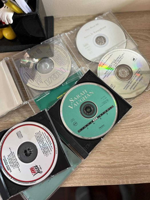 5 CD's de Sarah Vaughan raros e originais